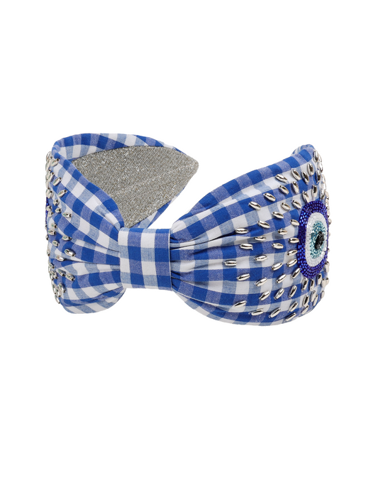 Gingham Nazar Headband