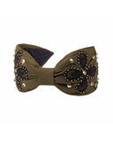 Noir Medallion Headband