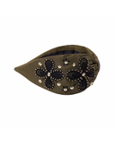 Noir Medallion Headband