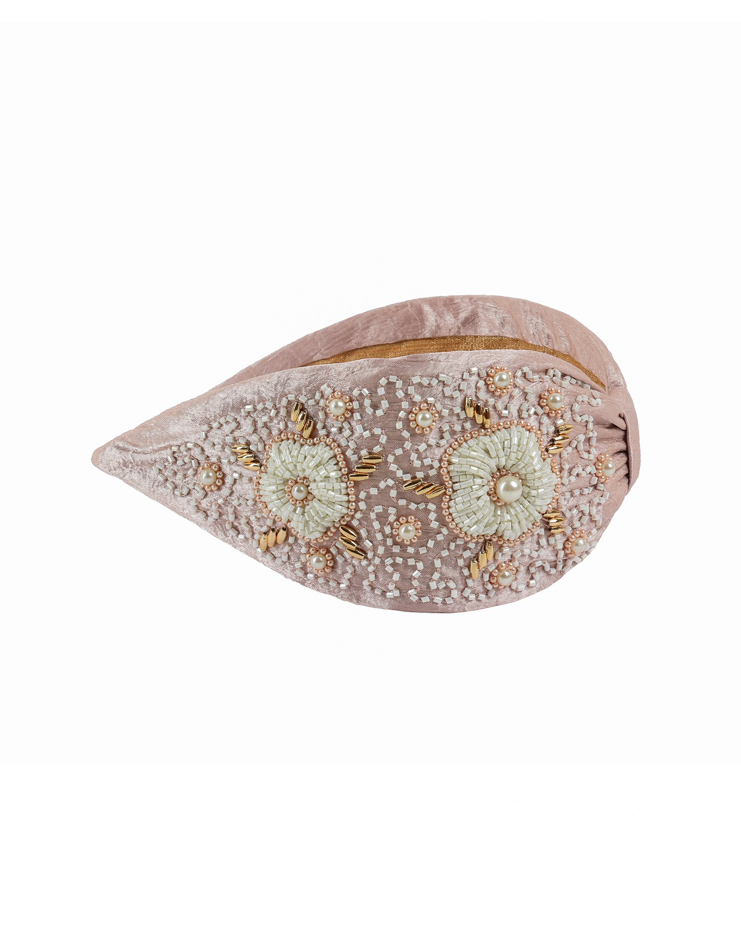 Gilded Petals Headband