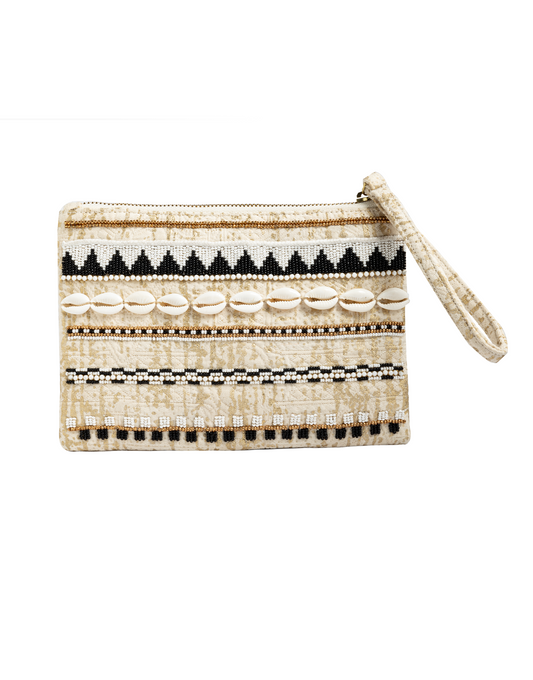 Cowrie Gold Pouch