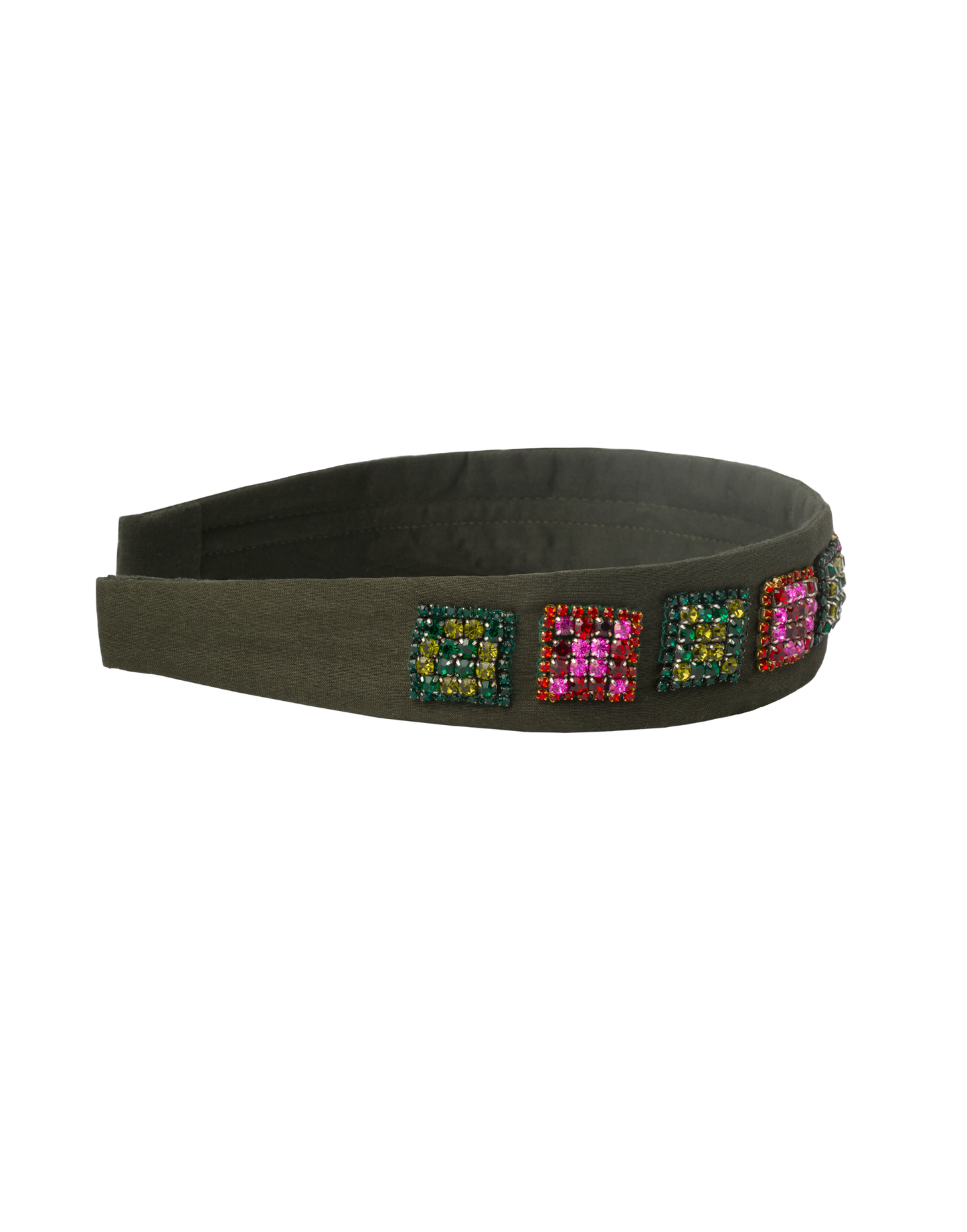 Geo Olive Headband