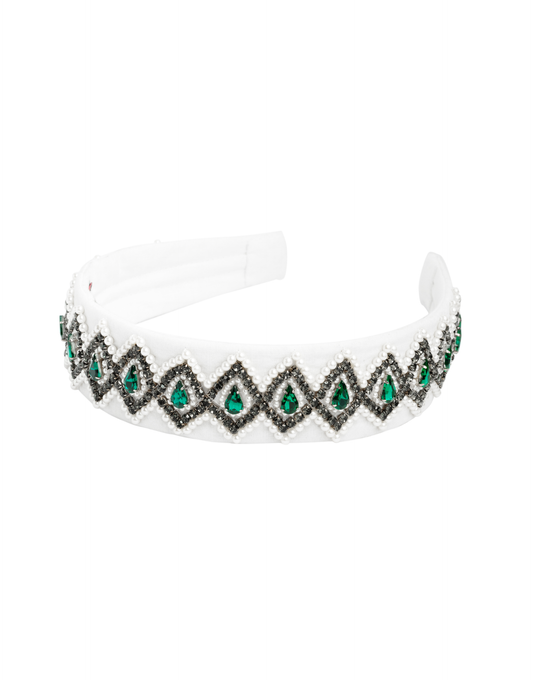 Emerald Elegance Headband