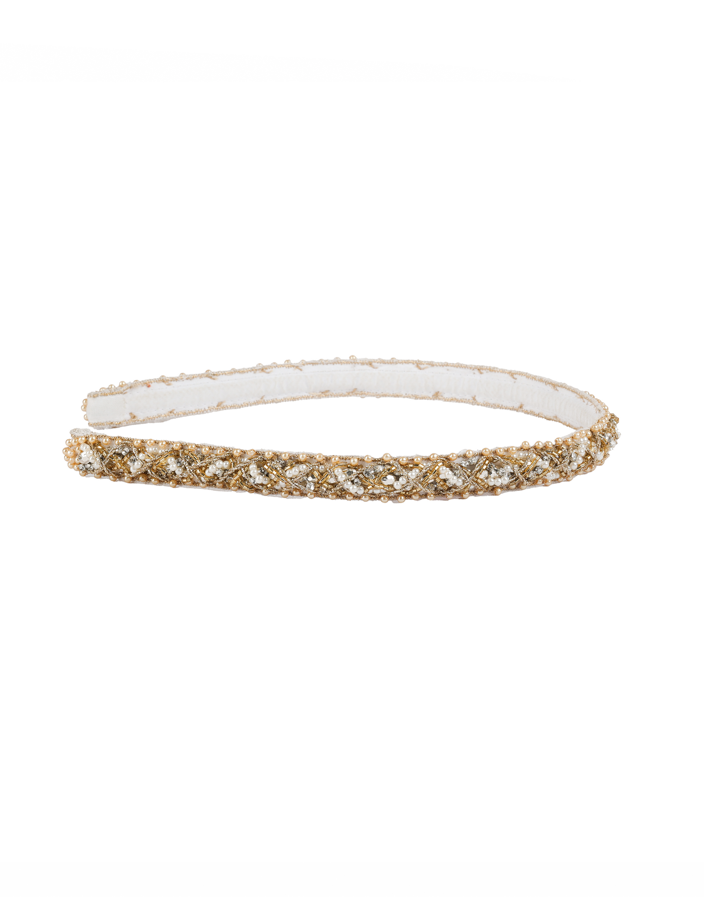 Gold Crystal Headband