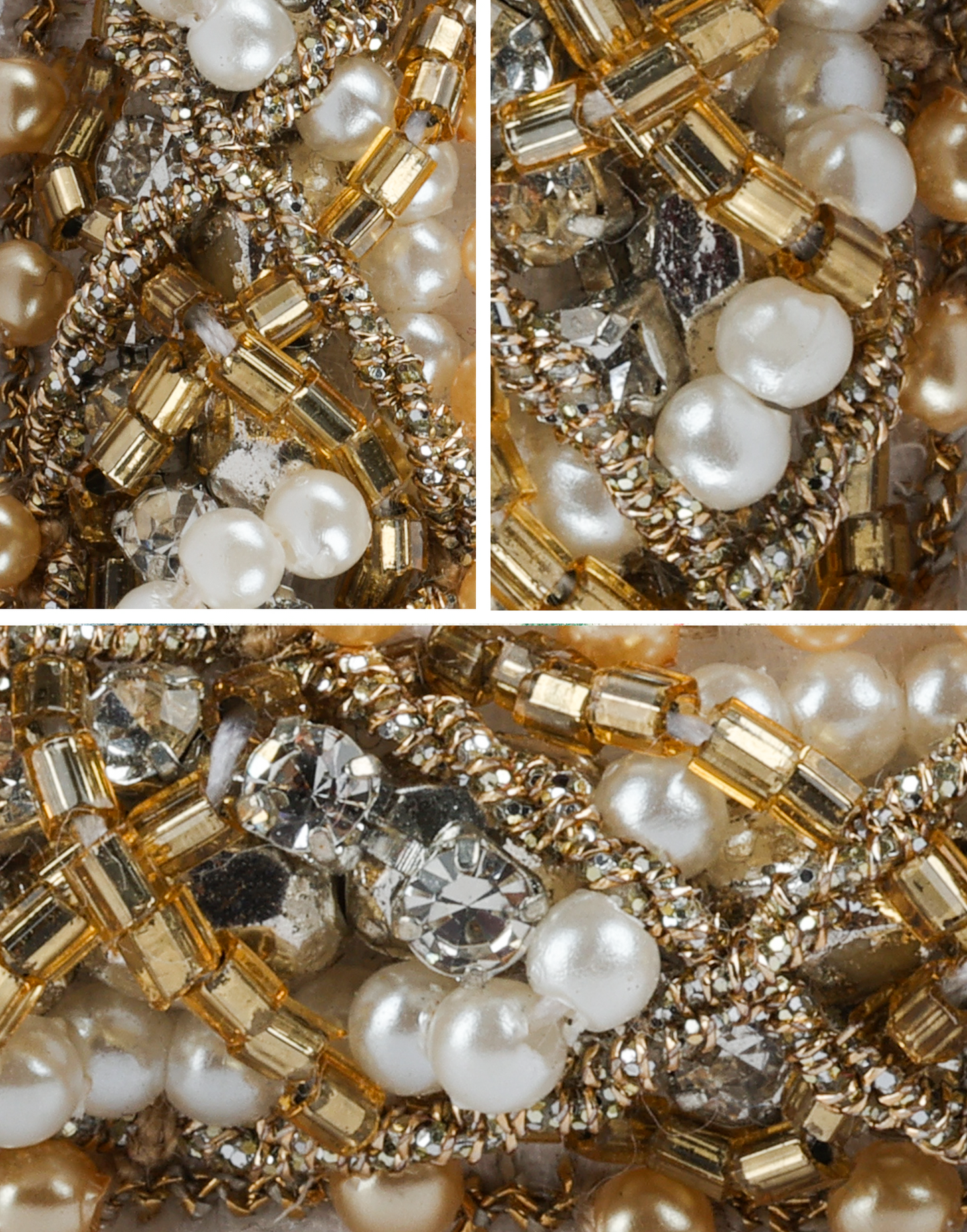 Gold Crystal Headband