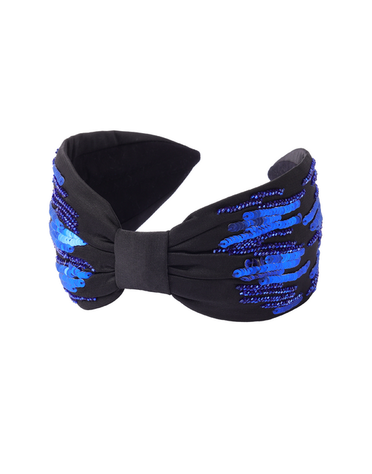 Bleu Noir Headband