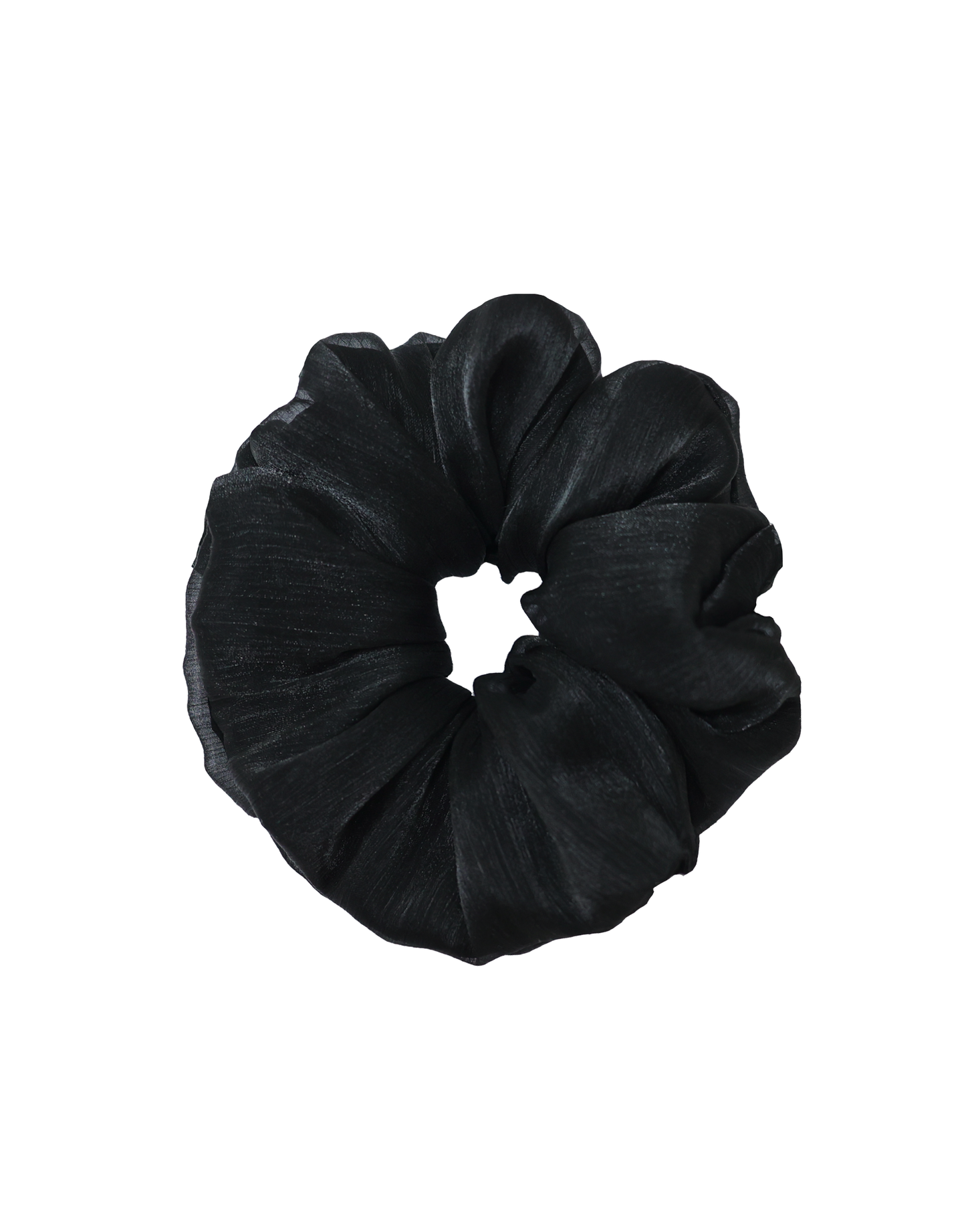 Black Jumbo Scrunchie