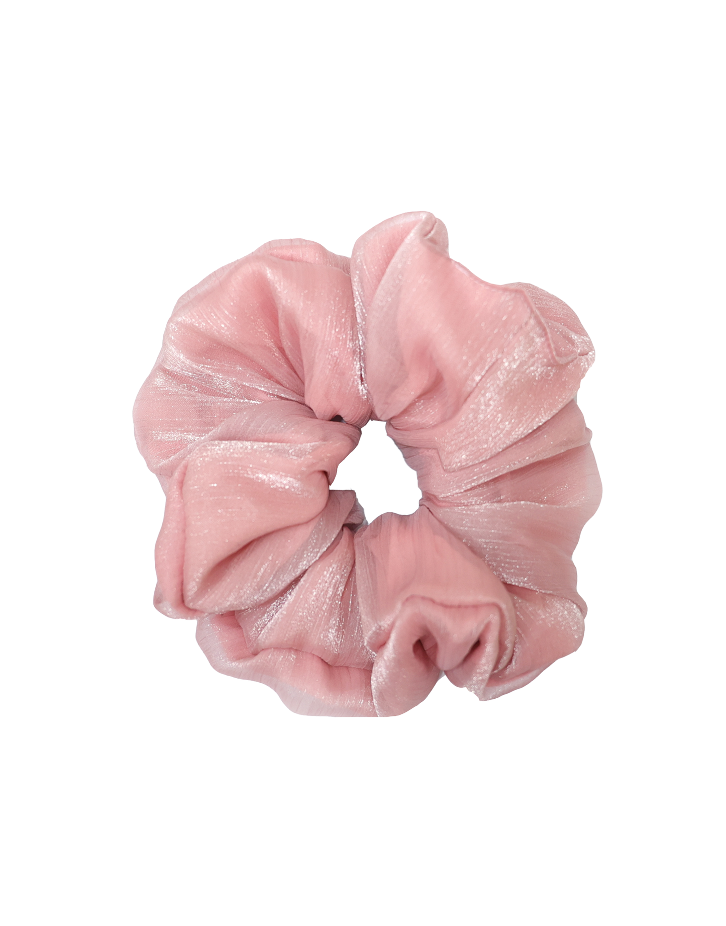 Pink Jumbo Scrunchie