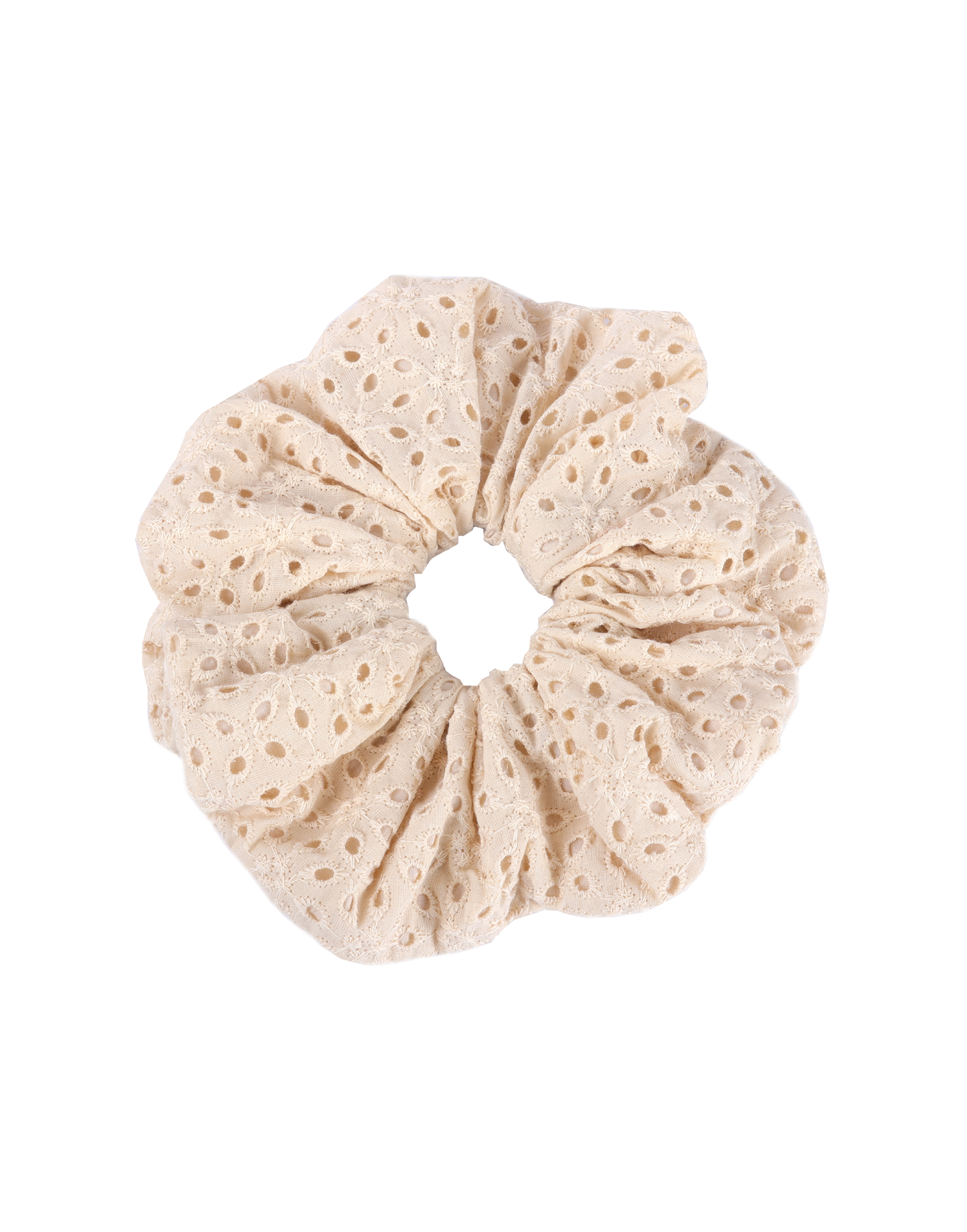 Schiffli Jumbo Scrunchie