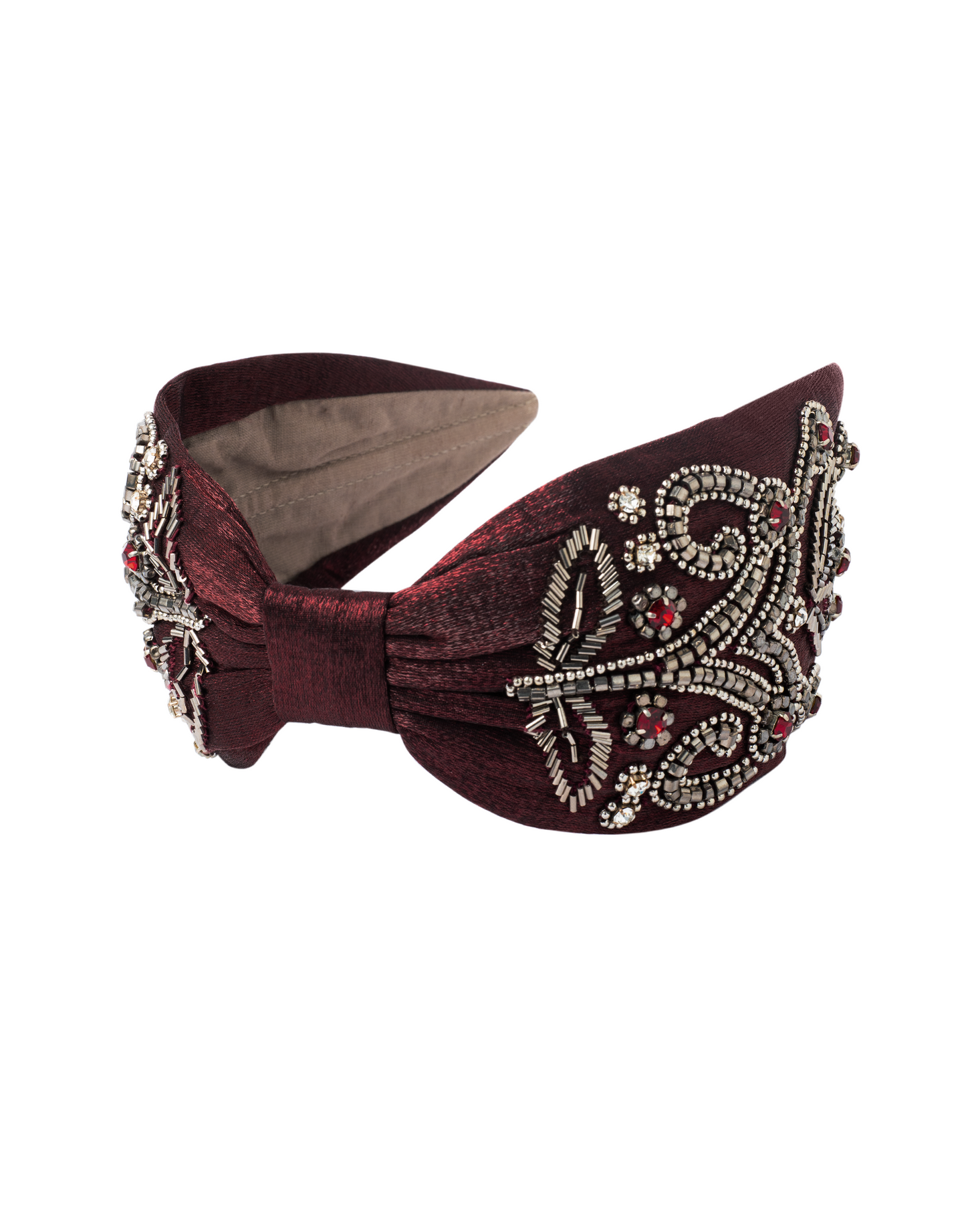 Jeweled motif headband