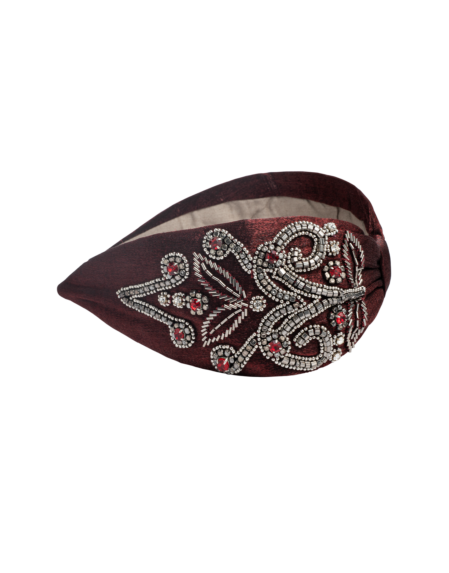 Jeweled motif headband