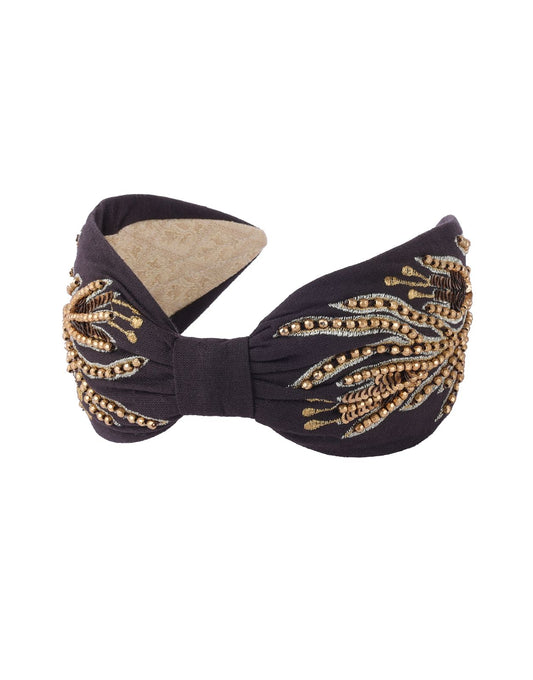 Gold Expresso Headband