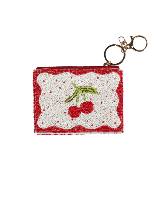 Cherry & Lemon Coin Pouch