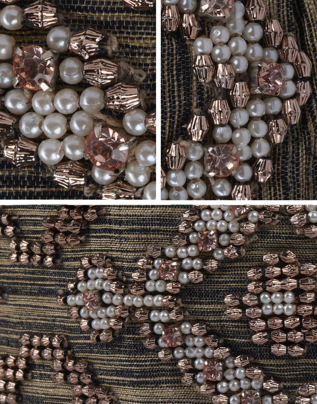 Beaded Wrangled Headband