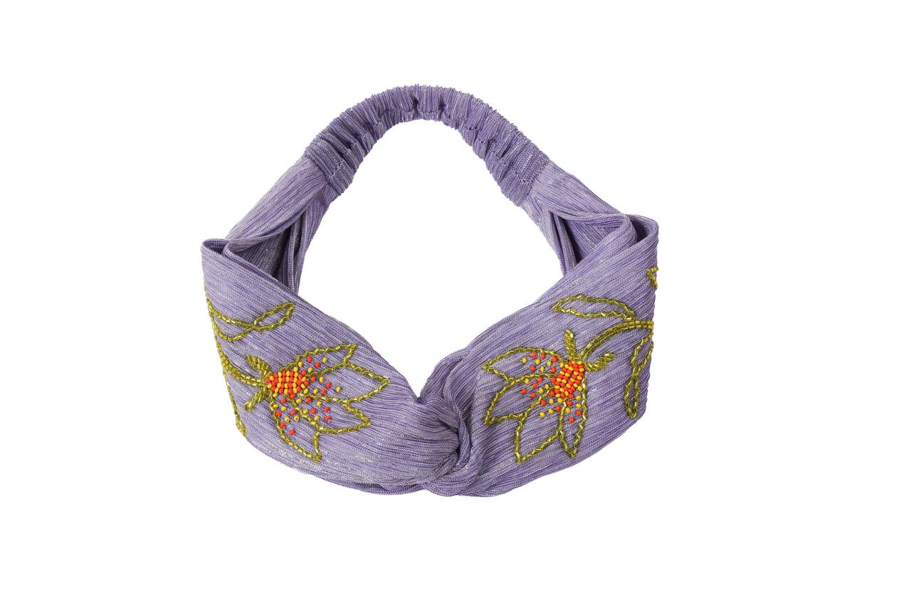 Lilac Floral Embroidered