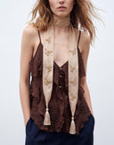 NJ Butterfly Skinny Scarf