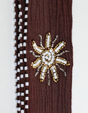 Chocolate Starburst Scarf