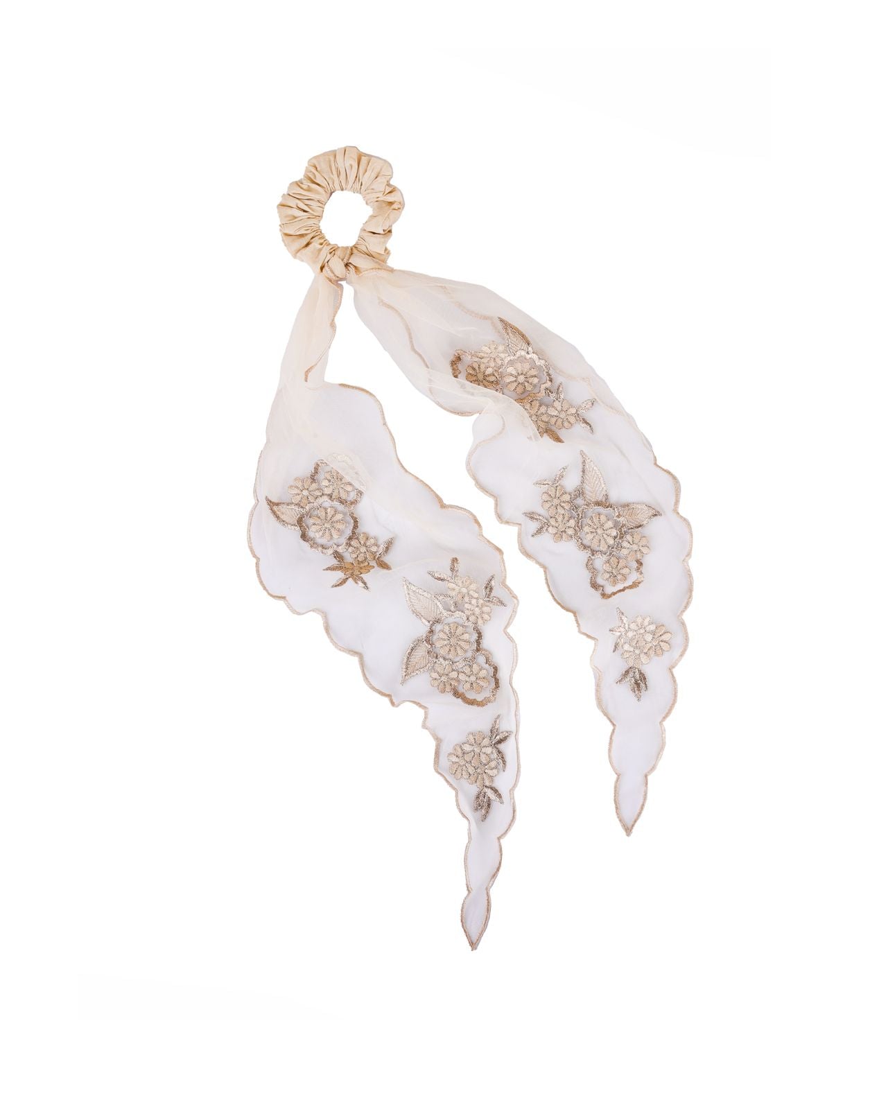 Beige Pony Scarf