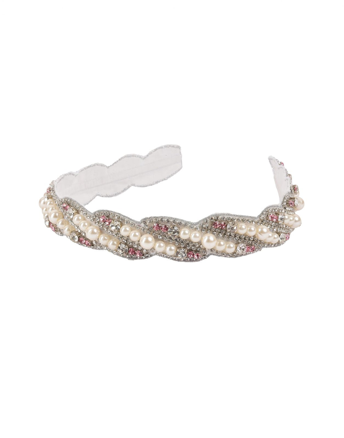 Rosé Entwined Tiara Headband