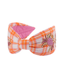Plaid Crab Headband