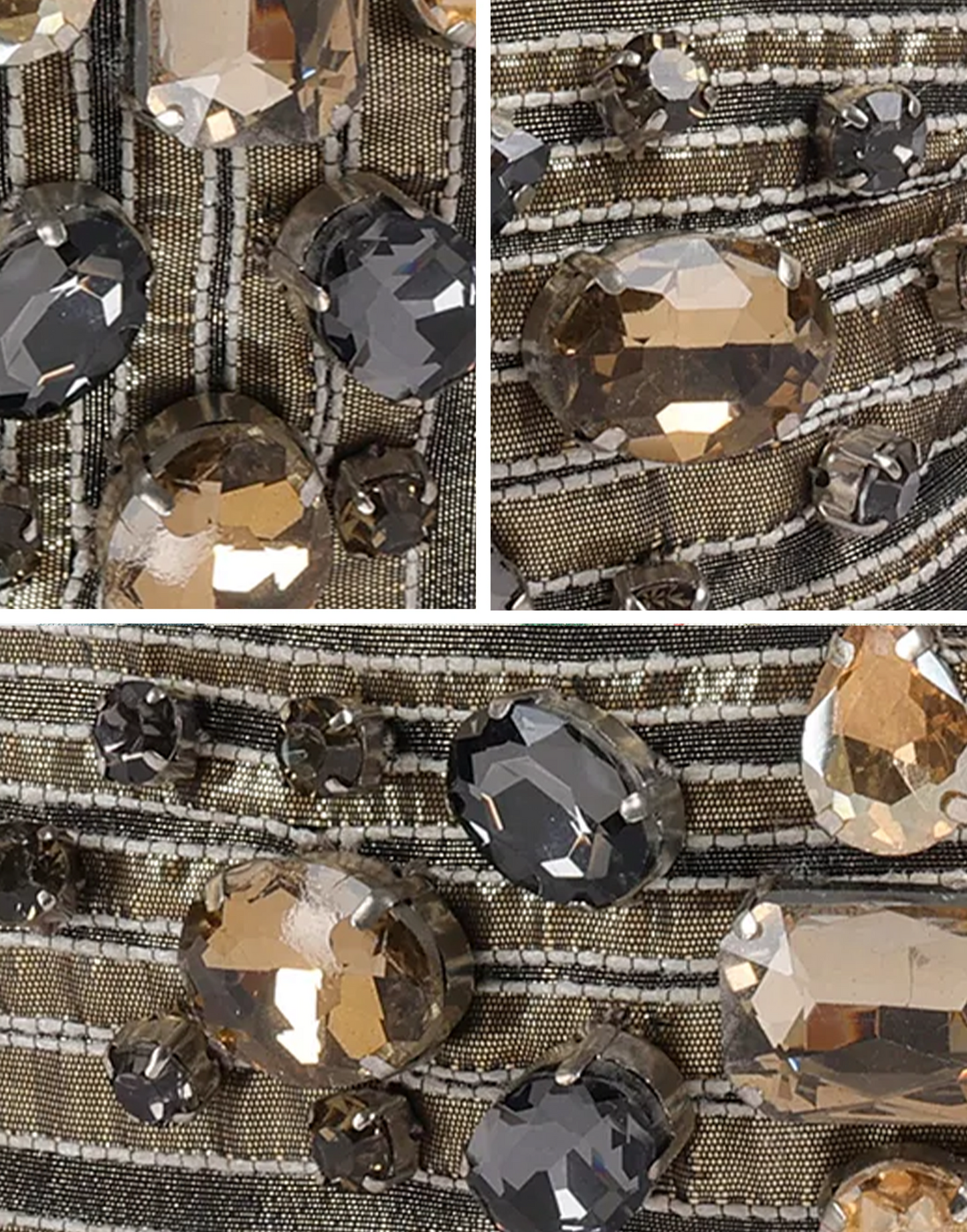 Metallic Gem Headband