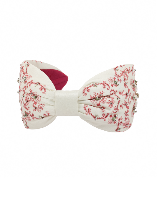 Vintage Roseraie Headband