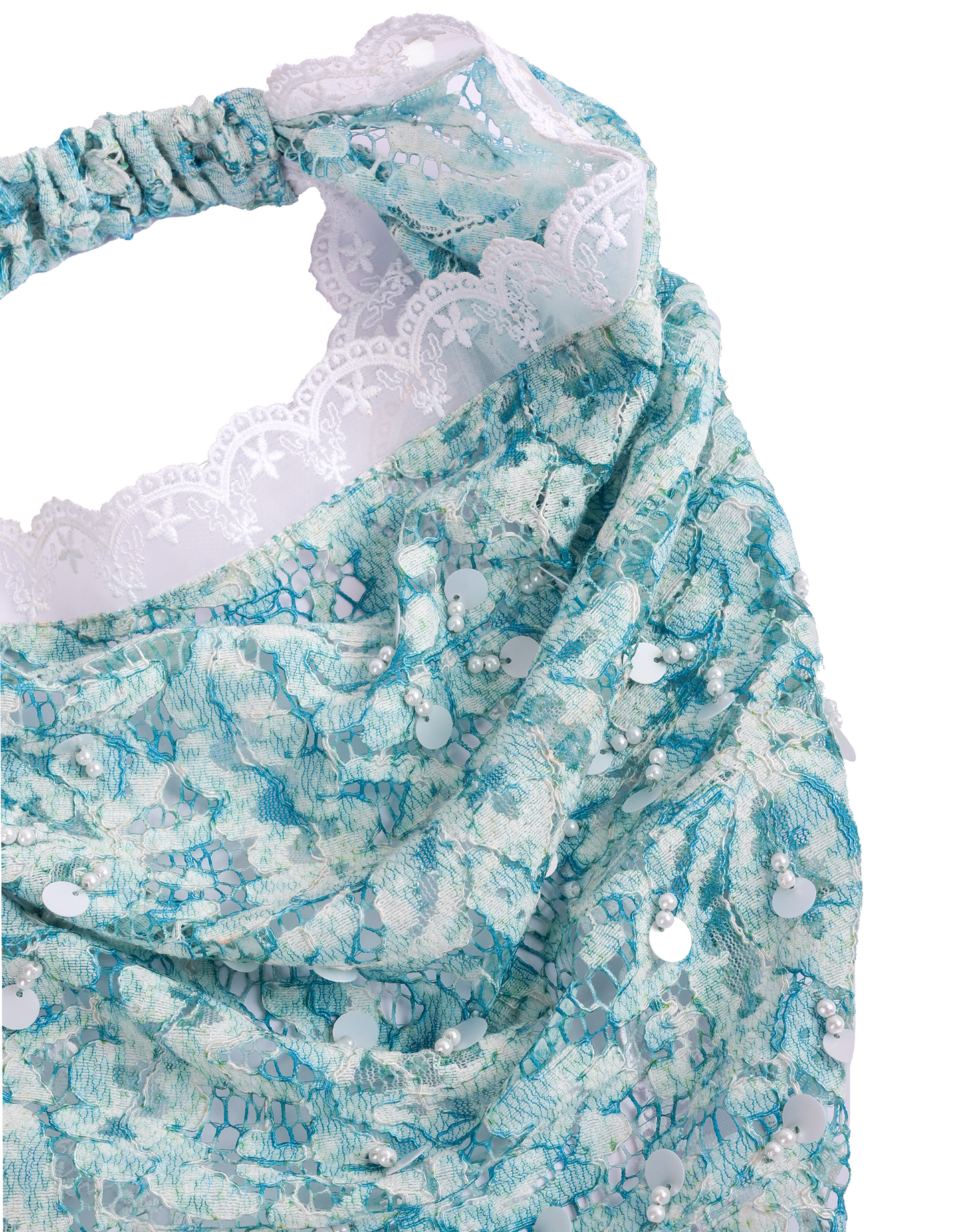 Frosted Sea Headscarf