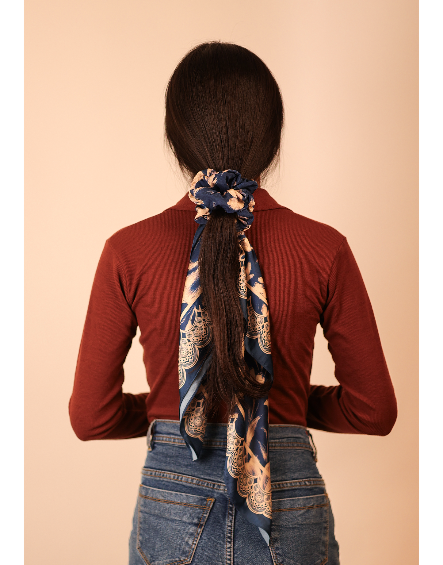 Floral Print Scarf