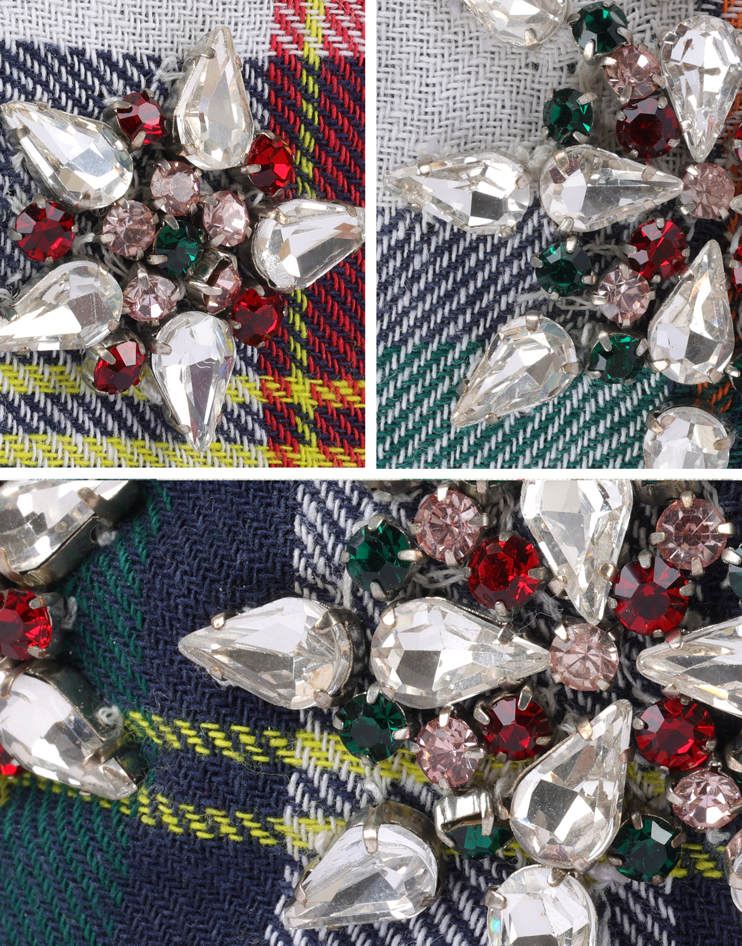 Tartan Jeweled Headband