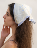 Ruffled Headscarf