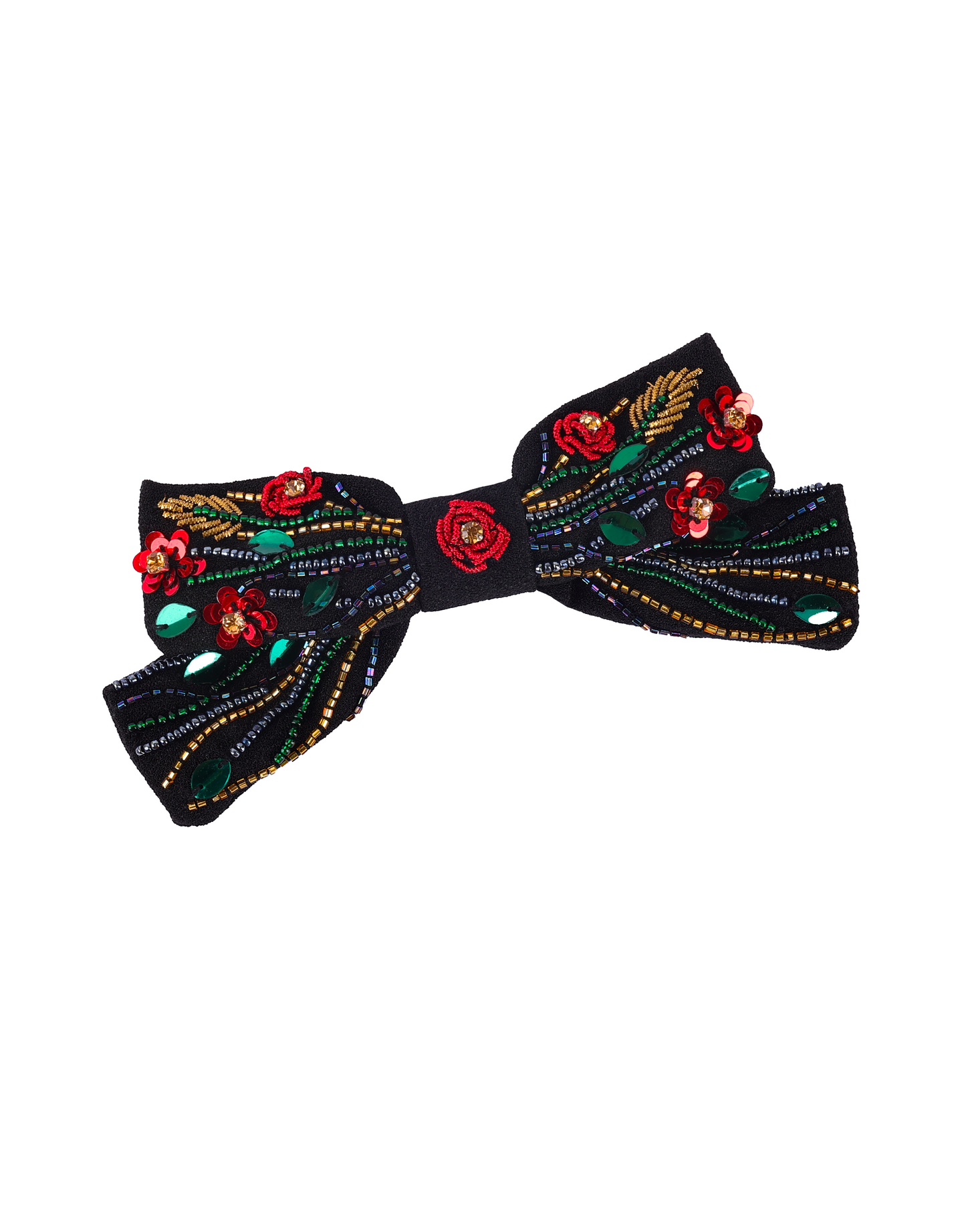 Rose Garden Bow Barrette