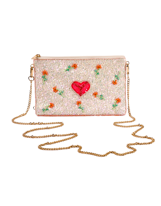 Sparkling Heart Bag