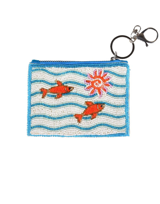 Beach Feast Coin Pouch
