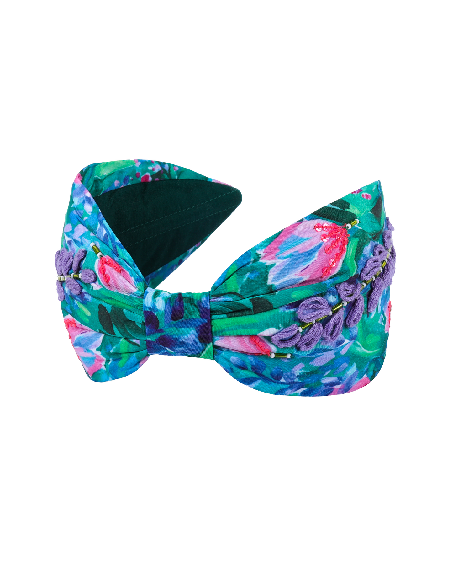 Predominantly Green Headband