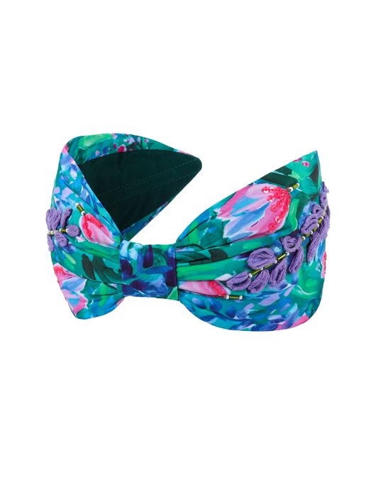 Predominantly Green Headband