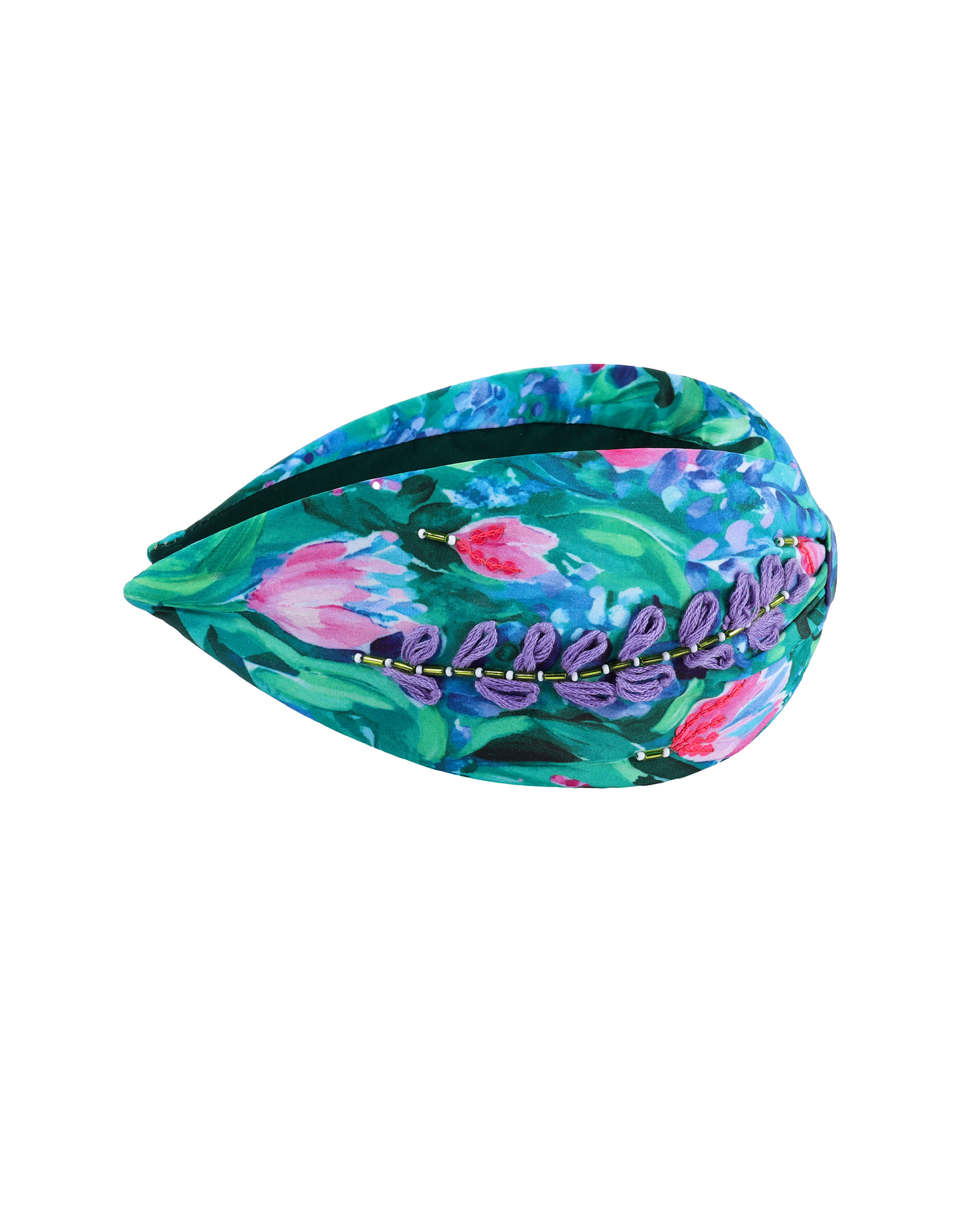 Predominantly Green Headband