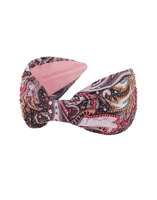 Paisley Print Headband