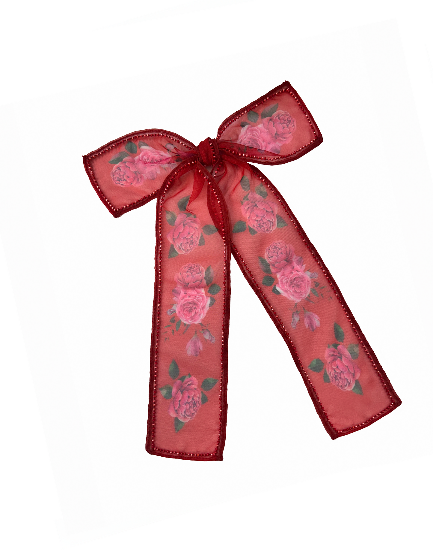 Red Sheer Bow