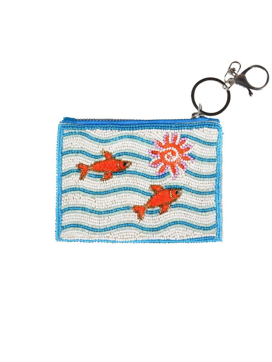 Beach Feast Coin Pouch