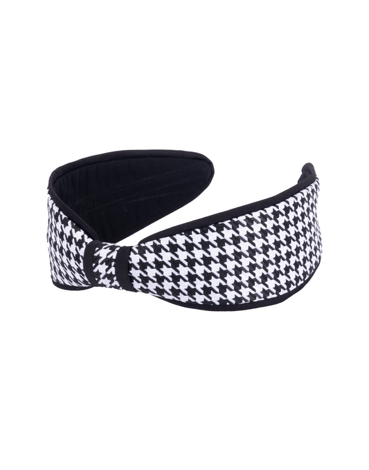 Houndstooth Halo Headband