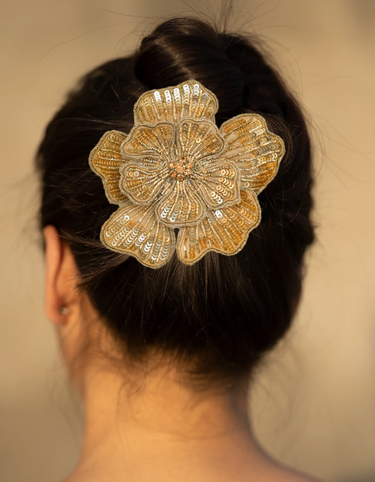 Golden Glory Barrette