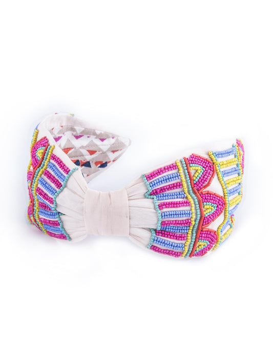 Aztec Beaded Headband