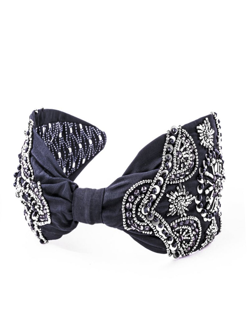 Arabella Black Headband