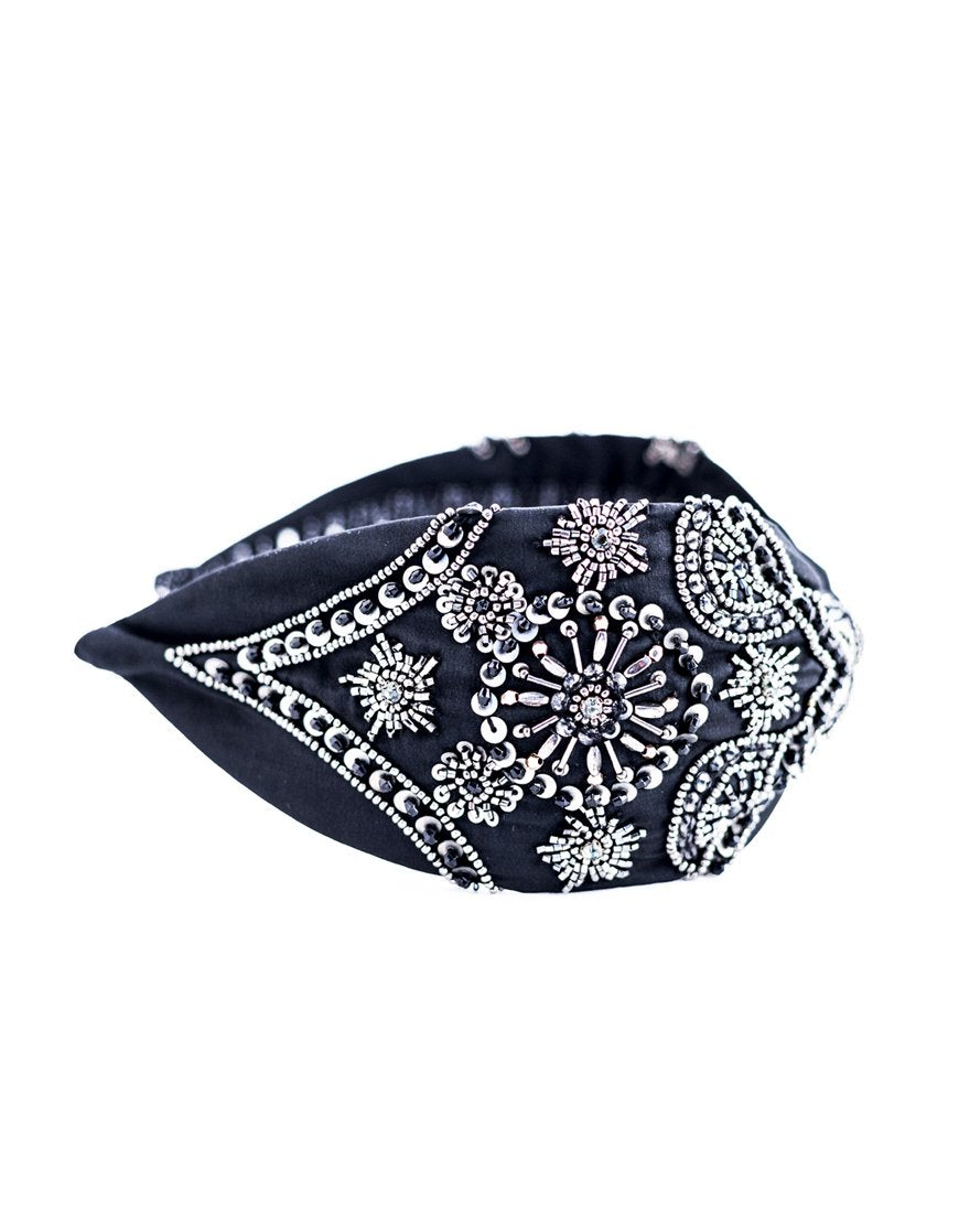 Arabella Black Headband